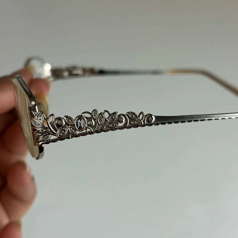 JESSICA M'CLINTOCK 540161 L.135MM CV JMC 028 SILVER Floral glasses frame